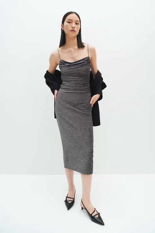 Glittery strappy dress